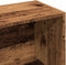vidaXL - Boekenkast - 50x25x104 - cm - oud - houtkleurig