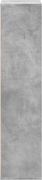 vidaXL - Boekenkast - 50x25x105 - cm - bewerkt - hout - betongrijs
