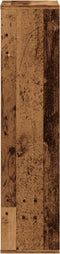vidaXL - Boekenkast - 50x25x105 - cm - bewerkt - hout - oud - houtkleurig