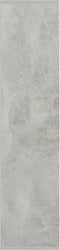 vidaXL - Boekenkast - 50x25x106 - cm - bewerkt - hout - betongrijs