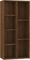 vidaXL - Boekenkast - 50x25x106 - cm - bruin - eikenkleur