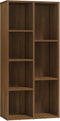 vidaXL - Boekenkast - 50x25x106 - cm - bruin - eikenkleur