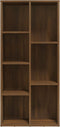 vidaXL - Boekenkast - 50x25x106 - cm - bruin - eikenkleur