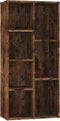 vidaXL - Boekenkast - 50x25x106 - cm - gerookt - eikenkleurig