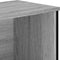 vidaXL - Boekenkast - 50x31x106 - cm - bewerkt - hout - grijs - sonoma - eikenkleurig