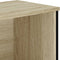 vidaXL - Boekenkast - 50x31x169 - cm - bewerkt - hout - sonoma - eikenkleurig