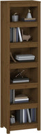 vidaXL - Boekenkast - 50x35x183 - cm - massief - grenenhout - honingbruin