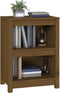 vidaXL - Boekenkast - 50x35x68 - cm - massief - grenenhout - honingbruin