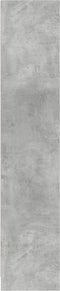 vidaXL - Boekenkast - 57x28,5x107,5 - cm - bewerkt - hout - betongrijs