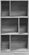 vidaXL - Boekenkast - 57x28,5x107,5 - cm - bewerkt - hout - grijs - sonoma - eiken