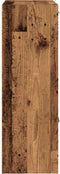 vidaXL - Boekenkast - 60,5x30x90 - cm - bewerkt - hout - oud - houtkleurig