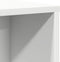 vidaXL - Boekenkast - 60x24x101,5 - cm - bewerkt - hout - wit