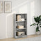 vidaXL - Boekenkast - 60x24x109 - cm - bewerkt - hout - betongrijs
