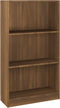 vidaXL - Boekenkast - 60x24x109 - cm - bewerkt - hout - bruin - eikenkleur