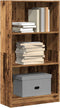 vidaXL - Boekenkast - 60x24x109 - cm - bewerkt - hout - oud - houtkleurig