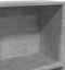 vidaXL - Boekenkast - 60x24x143 - cm - bewerkt - hout - betongrijs
