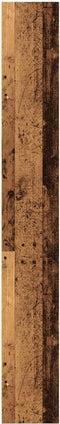 vidaXL - Boekenkast - 60x24x176 - cm - bewerkt - hout - oud - houtkleurig