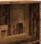 vidaXL - Boekenkast - 60x24x176 - cm - bewerkt - hout - oud - houtkleurig