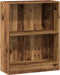 vidaXL - Boekenkast - 60x24x76 - cm - bewerkt - hout - oud - houtkleurig