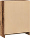 vidaXL - Boekenkast - 60x24x76 - cm - bewerkt - hout - oud - houtkleurig