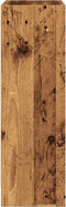 vidaXL - Boekenkast - 60x24x76 - cm - bewerkt - hout - oud - houtkleurig