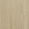 vidaXL - Boekenkast - 60x24x76 - cm - bewerkt - hout - sonoma - eikenkleurig