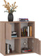 vidaXL - Boekenkast - 60x27,5x59,5 - cm - bewerkt - hout - grijs - sonoma - eikenkleur