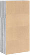 vidaXL - Boekenkast - 60x30x114 - cm - bewerkt - hout - grijs - sonoma - eikenkleurig