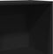 vidaXL - Boekenkast - 60x30x114 - cm - bewerkt - hout - zwart