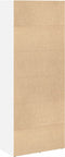vidaXL - Boekenkast - 60x30x152 - cm - bewerkt - hout - wit