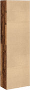 vidaXL - Boekenkast - 60x30x189 - cm - bewerkt - hout - oud - houtkleurig