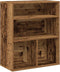 vidaXL - Boekenkast - 60x30x71,5 - cm - bewerkt - hout - oud - houtkleurig