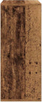 vidaXL - Boekenkast - 60x30x71,5 - cm - bewerkt - hout - oud - houtkleurig