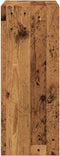 vidaXL - Boekenkast - 60x30x77 - cm - bewerkt - hout - oud - houtkleurig