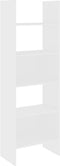 vidaXL - Boekenkast - 60x35x180 - cm - bewerkt - hout - wit