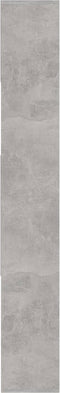 vidaXL - Boekenkast - 67x24x161 - cm - bewerkt - hout - betongrijs