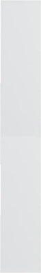vidaXL - Boekenkast - 67x24x161 - cm - bewerkt - hout - wit