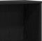 vidaXL - Boekenkast - 67x24x161 - cm - bewerkt - hout - zwart - eikenkleurig