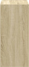 vidaXL - Boekenkast - 68,5x32x68,5 - cm - bewerkt - hout - sonoma - eikenkleurig