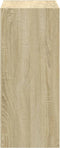 vidaXL - Boekenkast - 68,5x32x75 - cm - bewerkt - hout - sonoma - eikenkleurig