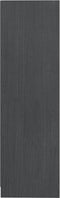 vidaXL - Boekenkast - 70x33x110 - cm - massief - grenenhout - grijs
