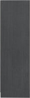 vidaXL - Boekenkast - 70x33x110 - cm - massief - grenenhout - grijs