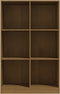 vidaXL - Boekenkast - 70x33x110 - cm - massief - grenenhout - honingbruin