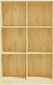 vidaXL - Boekenkast - 70x33x110 - cm - massief - grenenhout