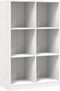 vidaXL - Boekenkast - 70x33x110 - massief - grenenhout - wit
