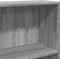 vidaXL - Boekenkast - 80x24x109 - cm - bewerkt - hout - grijs - sonoma - eikenkleurig