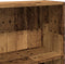 vidaXL - Boekenkast - 80x24x109 - cm - bewerkt - hout - oud - houtkleurig