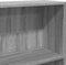 vidaXL - Boekenkast - 80x24x176 - cm - bewerkt - hout - grijs - sonoma - eikenkleurig