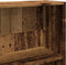 vidaXL - Boekenkast - 80x24x176 - cm - bewerkt - hout - oud - houtkleurig