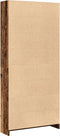 vidaXL - Boekenkast - 80x24x176 - cm - bewerkt - hout - oud - houtkleurig